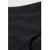 Купальные трусики H&M 34, черный рубчик (65813)