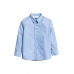 Рубашка H&M 122см, голубой (7860)