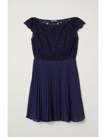 Платье H&M 48, темно синий (66057)