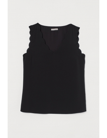Блуза H&M 32, чорний (51243)