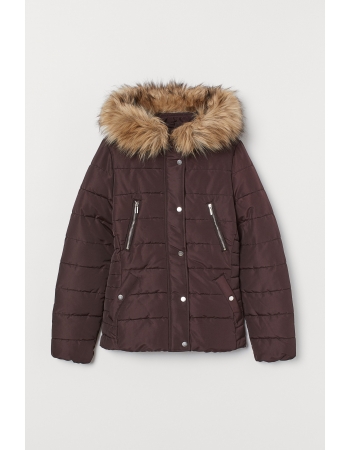 Куртка H&M 36, темно коричневый (45025)