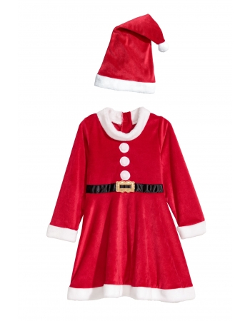 Карнавальное платье Санта H&M 98 104см, красный (30017)