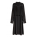 Платье рубашка H&M 40, черный (51804)