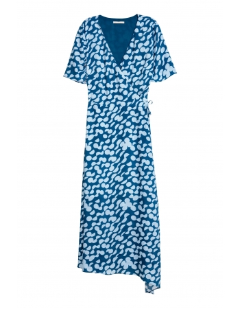 Платье H&M 32, сине голубой (63882)