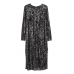 Платье H&M XL, черный пайетки (48632)