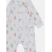 Пижама H&M 62см, белый шарики (50858)