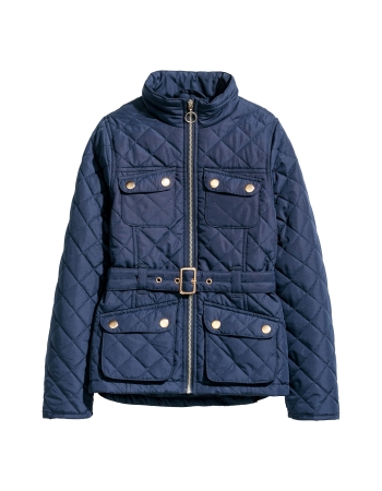 Куртка H&M 134см, темно синій (18210)