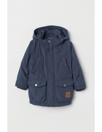Куртка H&M 134см, темно синий (45393)