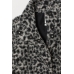 Пальто H&M L, чорний леопард (45394)