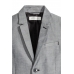 Пиджак H&M 152см, серый меланж (31659)