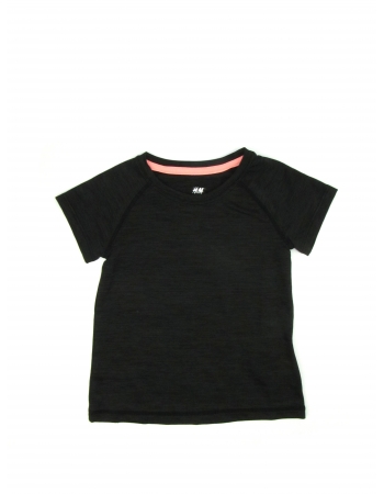 Спортивная футболка H&M 98 104см, черный (27231)