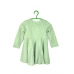Платья H&M 86см, зелено розовый (27578)
