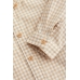 Комплект (рубашка, брюки, подтяжки) H&M 104см, сине коричневый (70807)