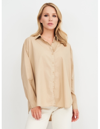 Рубашка H&M S, бежевый (54824)