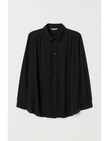Блуза H&M 48, чорний (59677)