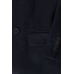 Пальто шерстяное H&M 50, темно синий (43581)