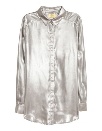 Сорочка H&M 32, сріблястий (62836)