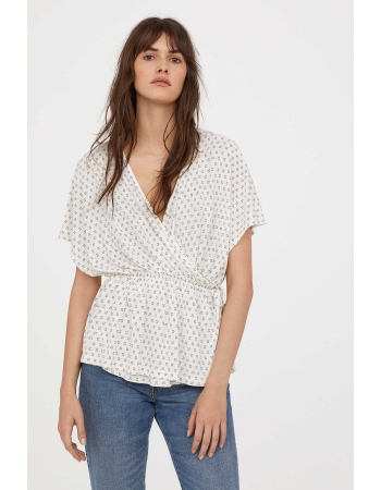 Блуза H&M XS, белый (37637)