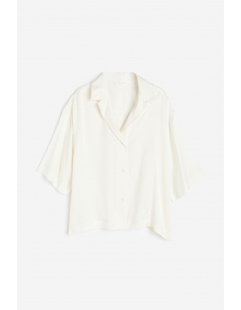 Блуза H&M S, молочный (71297)