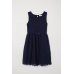 Платье H&M 146 152см, темно синий (23881)