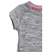 Спортивная футболка H&M 110 116см, серый меланж (27229)