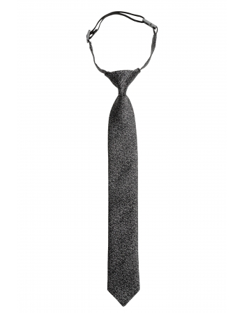 Краватка H&M One Size, чорний блиск (43042)