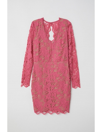 Платье H&M 34, розовый (64149)