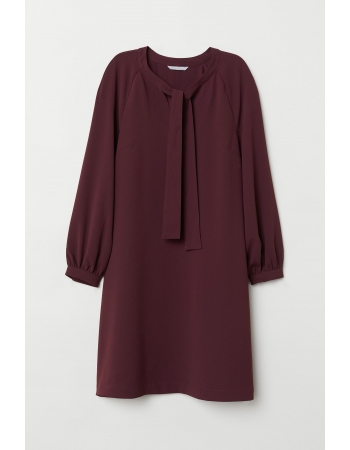 Платье H&M 34, темно фиолетовый (63231)