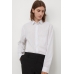 Рубашка H&M L, белый горох (64717)