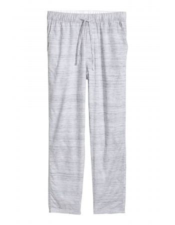 Штани для сну H&M S, світло сірий меланж (37888)