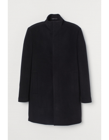Пальто H&M 50, чорний (60541)