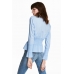 Блуза H&M 36, голубой (37331)