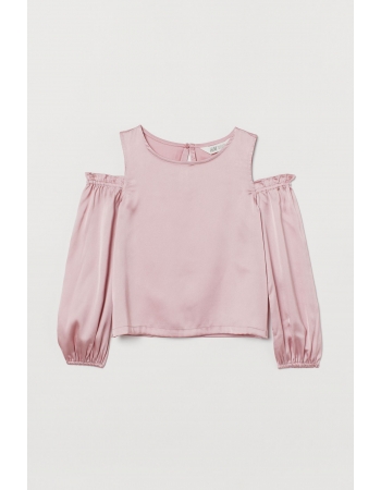 Блуза H&M 140см, розовый (54942)