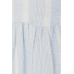 Майка H&M 152см, бело голубой полоска (54946)