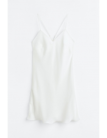 Ночная рубашка  H&M XS, молочный (72068)