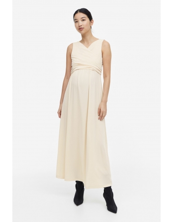 Платье для беременных H&M M, кремовый (72064)