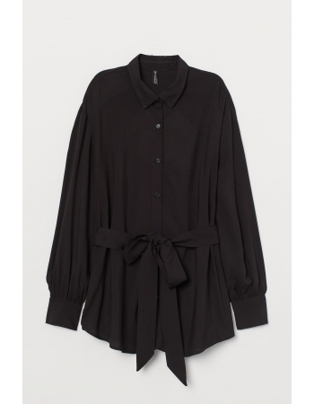 Блуза H&M S, чорний (51244)