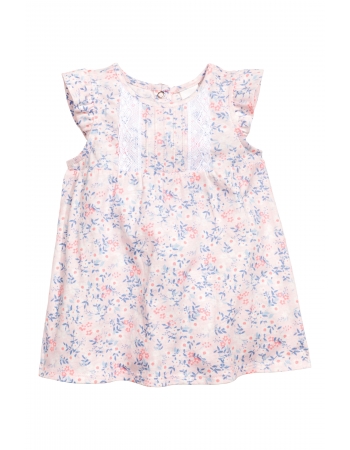 Плаття H&M 80см, пудрова квіточка (39897)