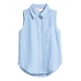 Блуза H&M 152см, синій смужка (19048)