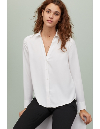 Блуза H&M 38, белый (41343)