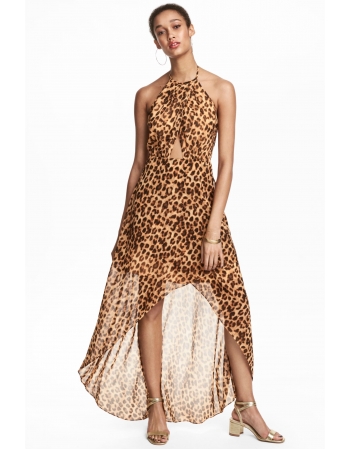 Платье H&M 32, леопардовый (39962)