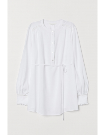 Блуза для вагітних H&M S, білий (55998)