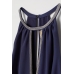 Платье H&M 32, темно синий (41765)