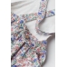 Платье H&M 98см, белый цветочки (48341)