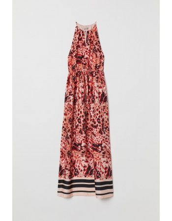 Платье H&M 36, красный принт (53551)