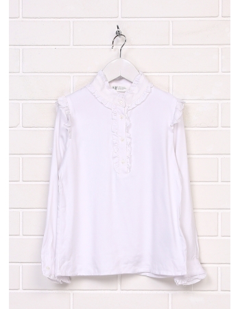 Блуза H&M 122см, білий (31360)