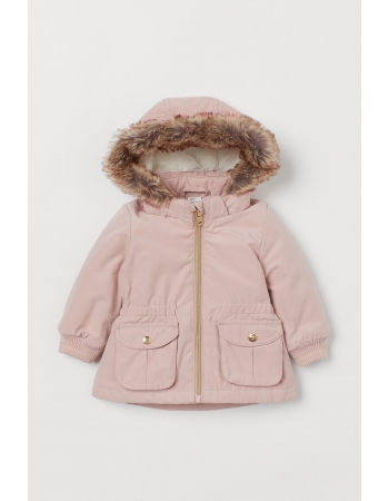 Куртка H&M 86см, блідо рожевий (54668)