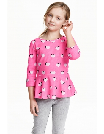Блуза H&M 158 164см, розовый (36726)