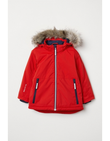 Куртка H&M 122см, красный (36677)