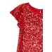 Платье H&M 110см, красный (25304)